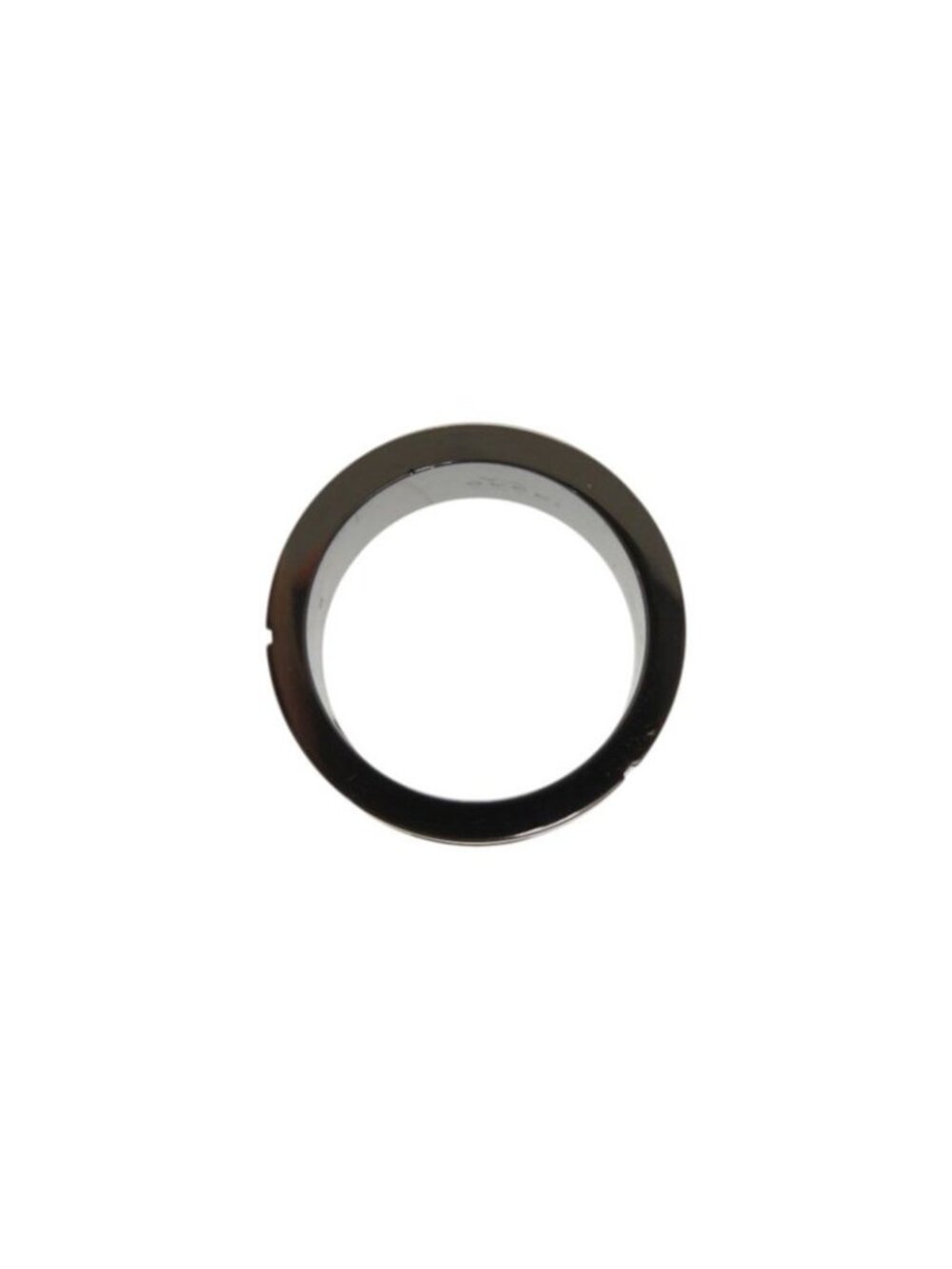 Gucci Logo Cutout Gunmetal Ring - Picture 4 of 9